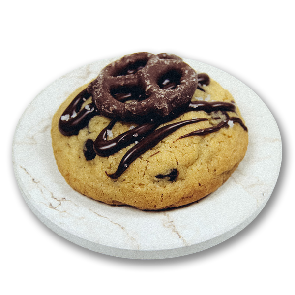 Cookie Bretzel chocolaté